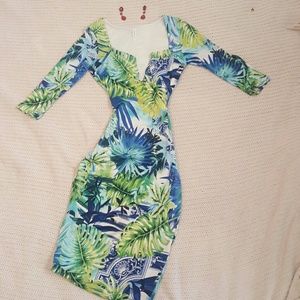 Spring midi dress size M